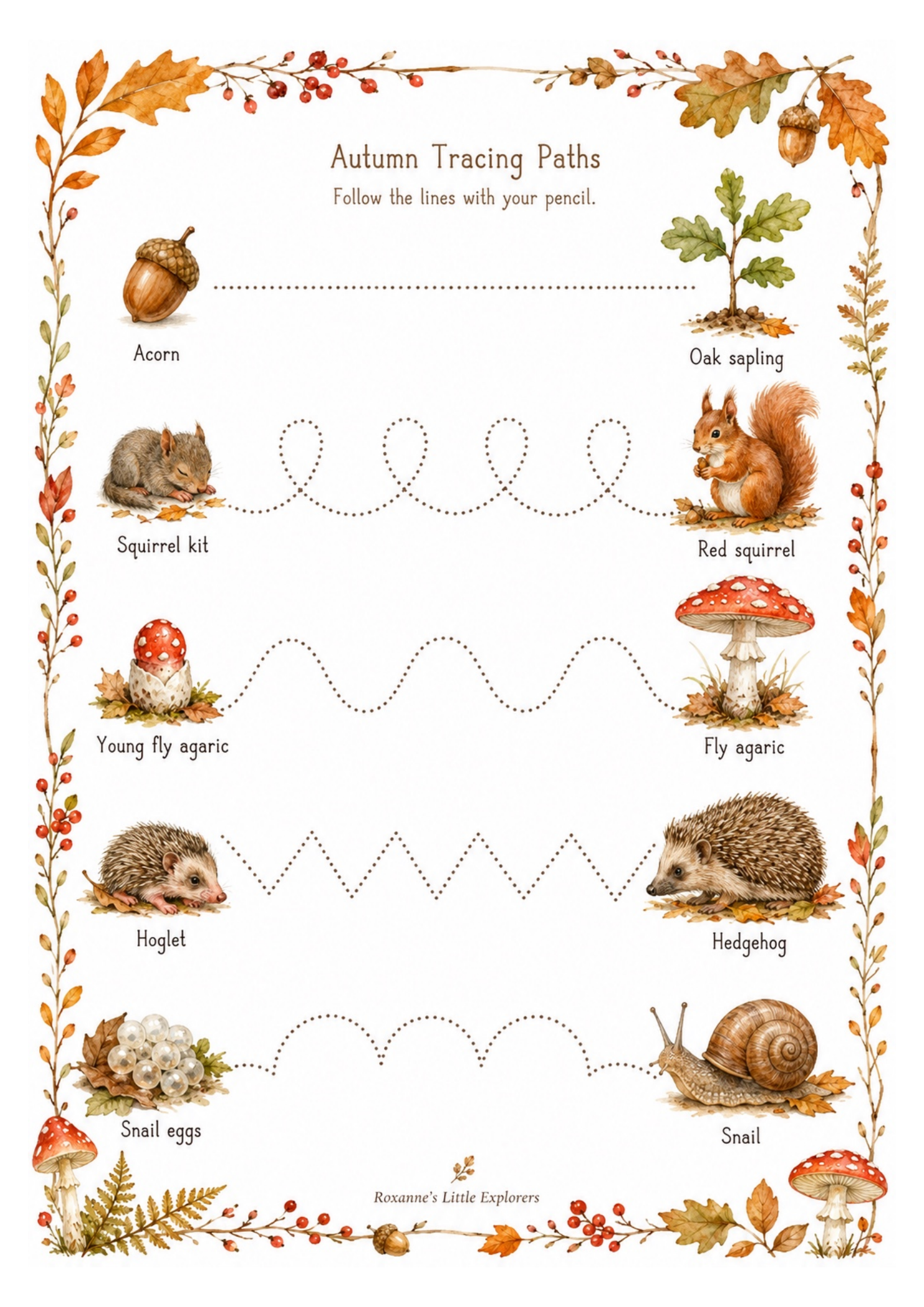 Autumn Printable Pack 🍂