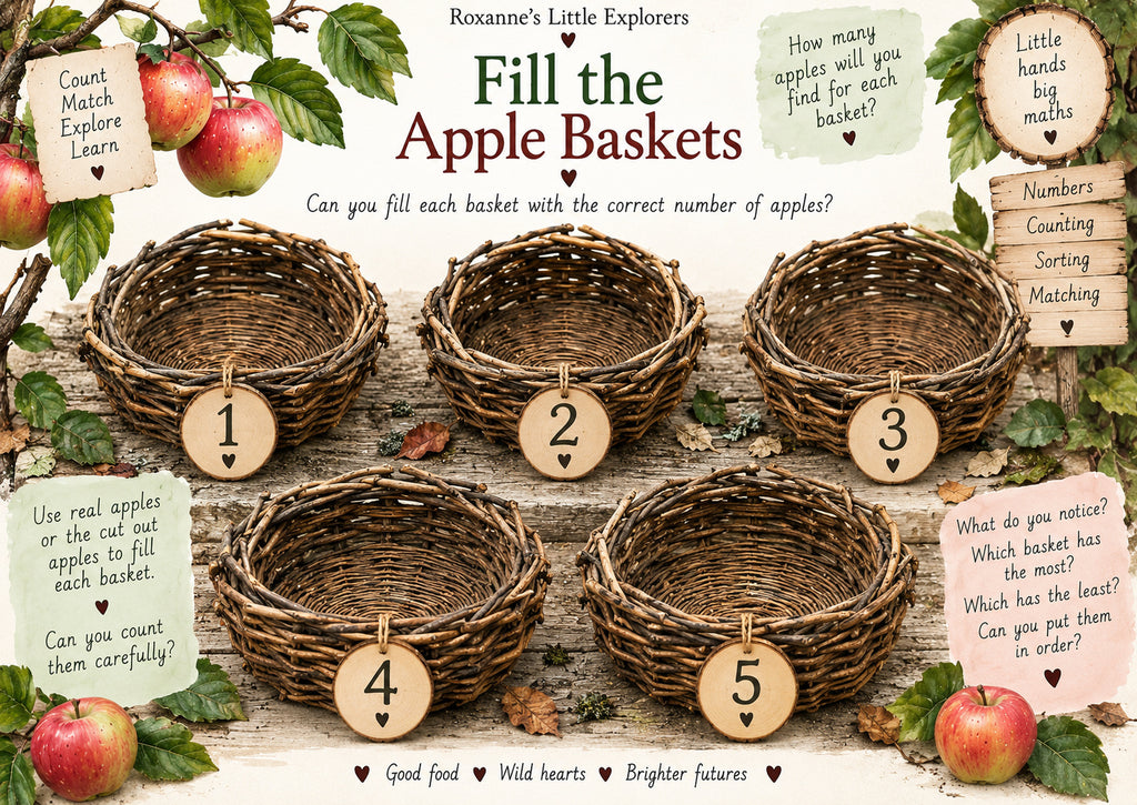 🍎✨  Apples & Orchard Adventures – EYFS Mini Printable Pack