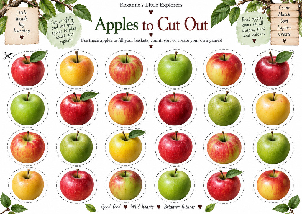 🍎✨  Apples & Orchard Adventures – EYFS Mini Printable Pack