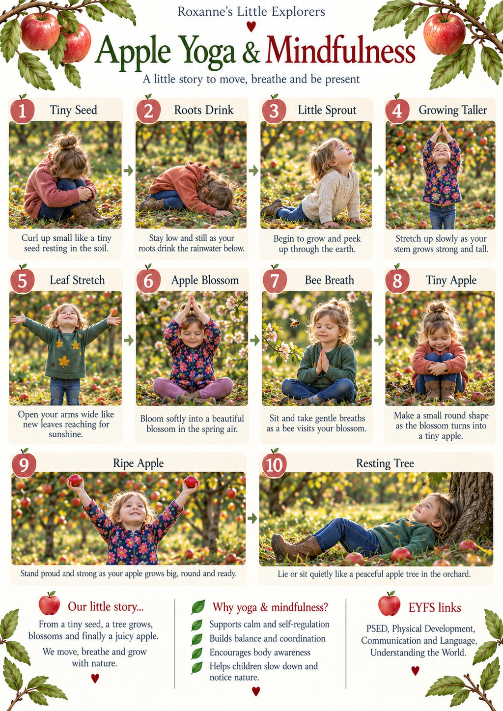 🍎✨  Apples & Orchard Adventures – EYFS Mini Printable Pack