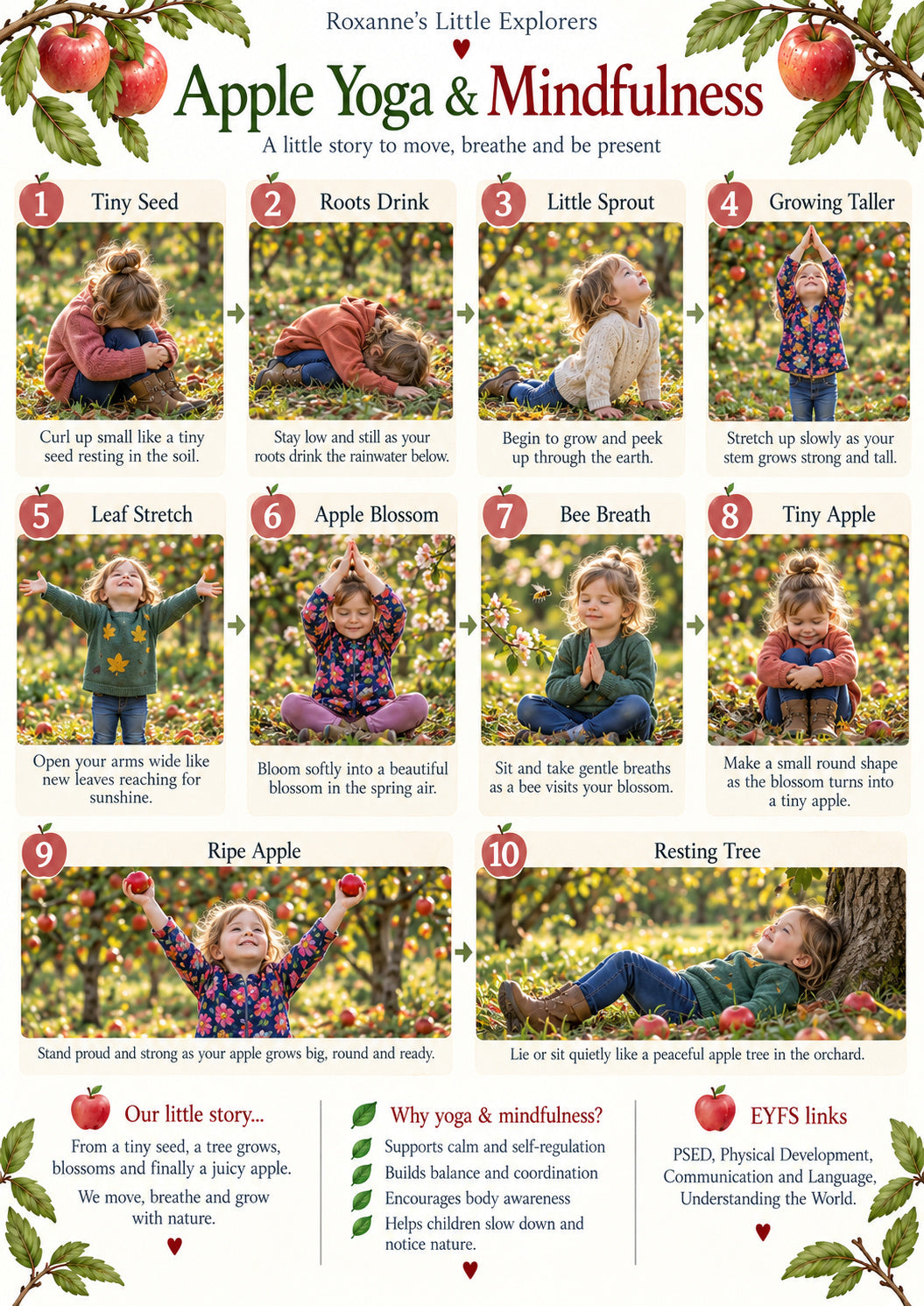 🍎✨  Apples & Orchard Adventures – EYFS Mini Printable Pack