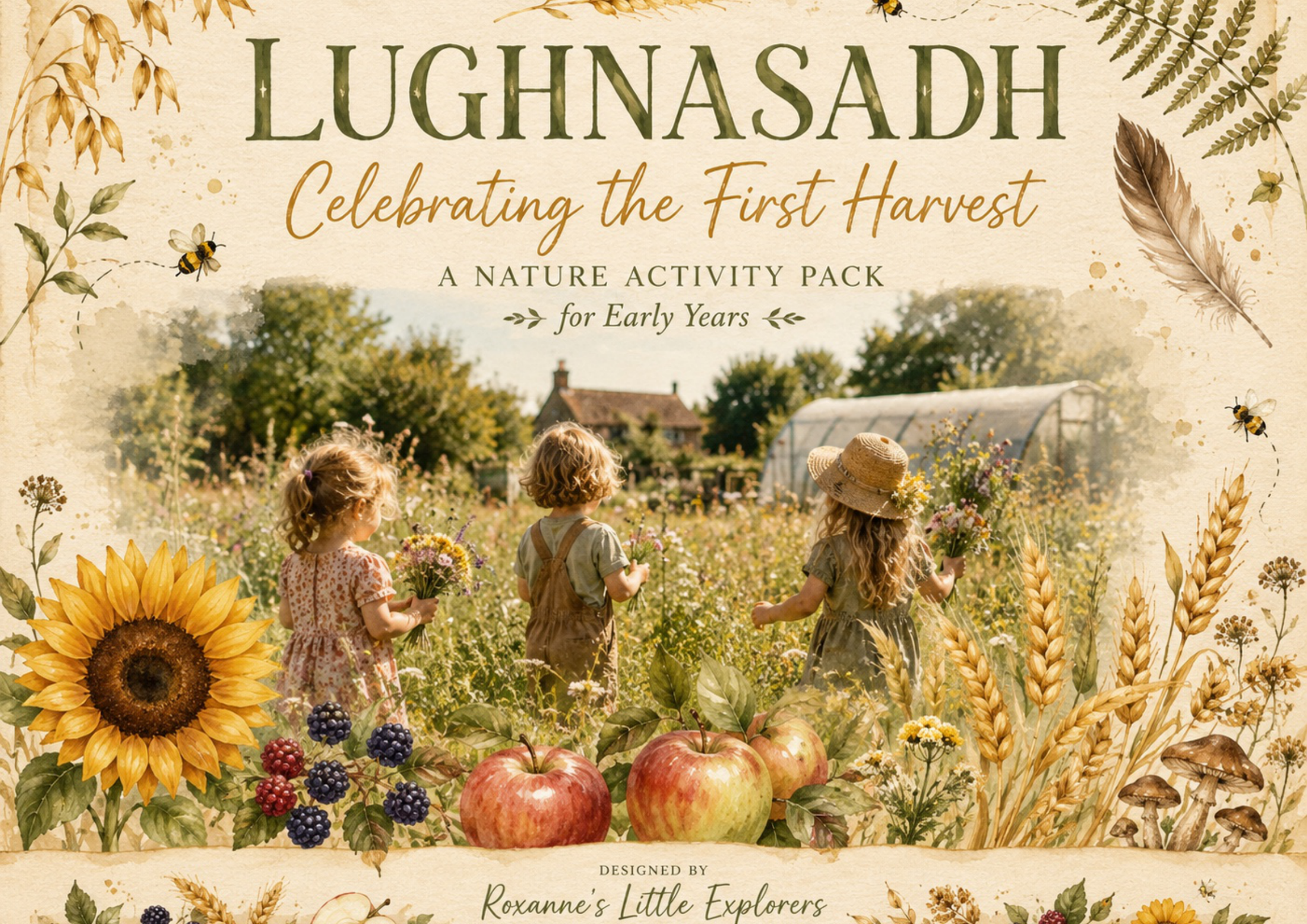 Harvest & Lughnasadh Early Years Printable Pack 🌾