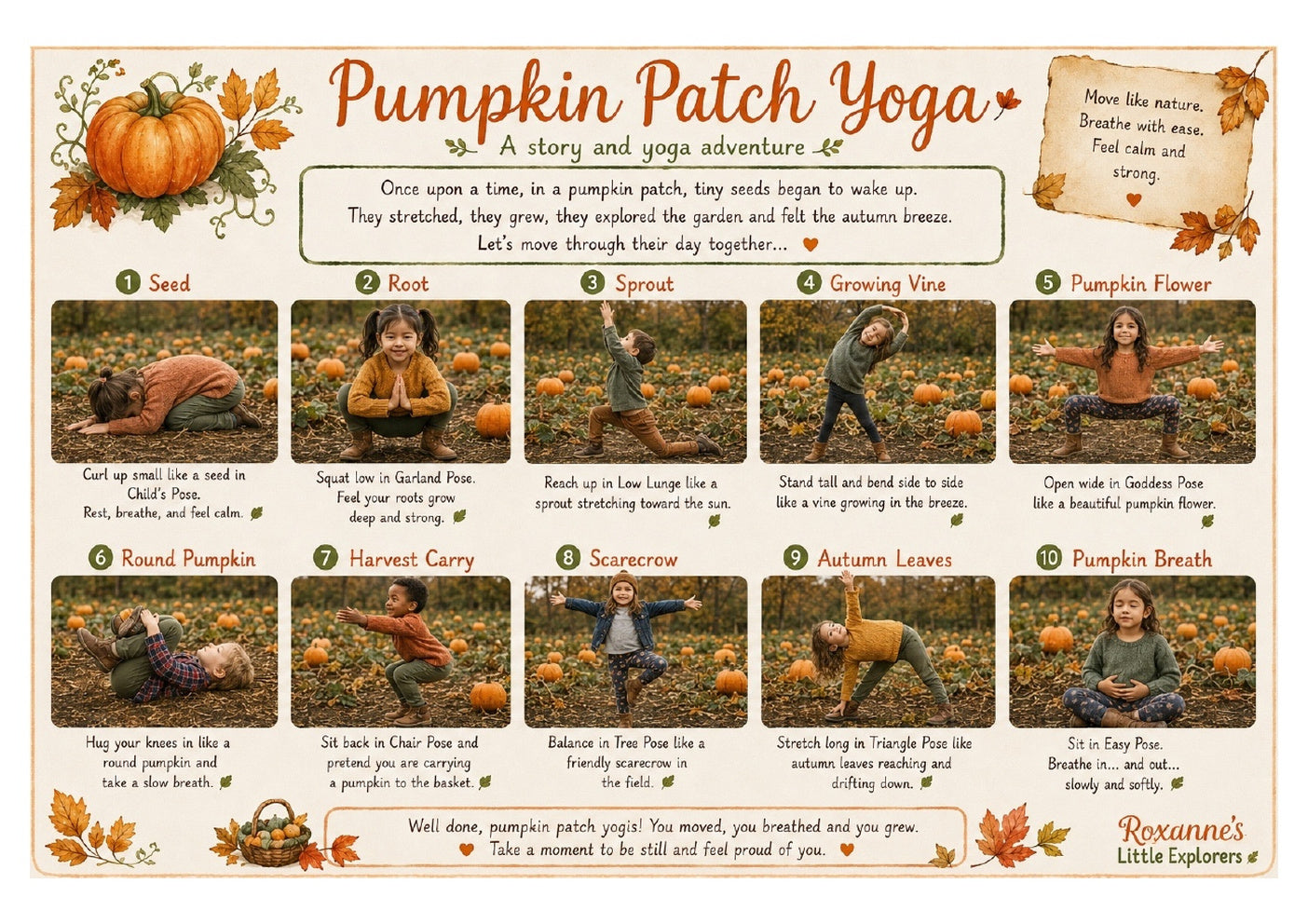 Pumpkin Explorers EYFS Printable Pack | 29-Page Autumn Activity Bundle