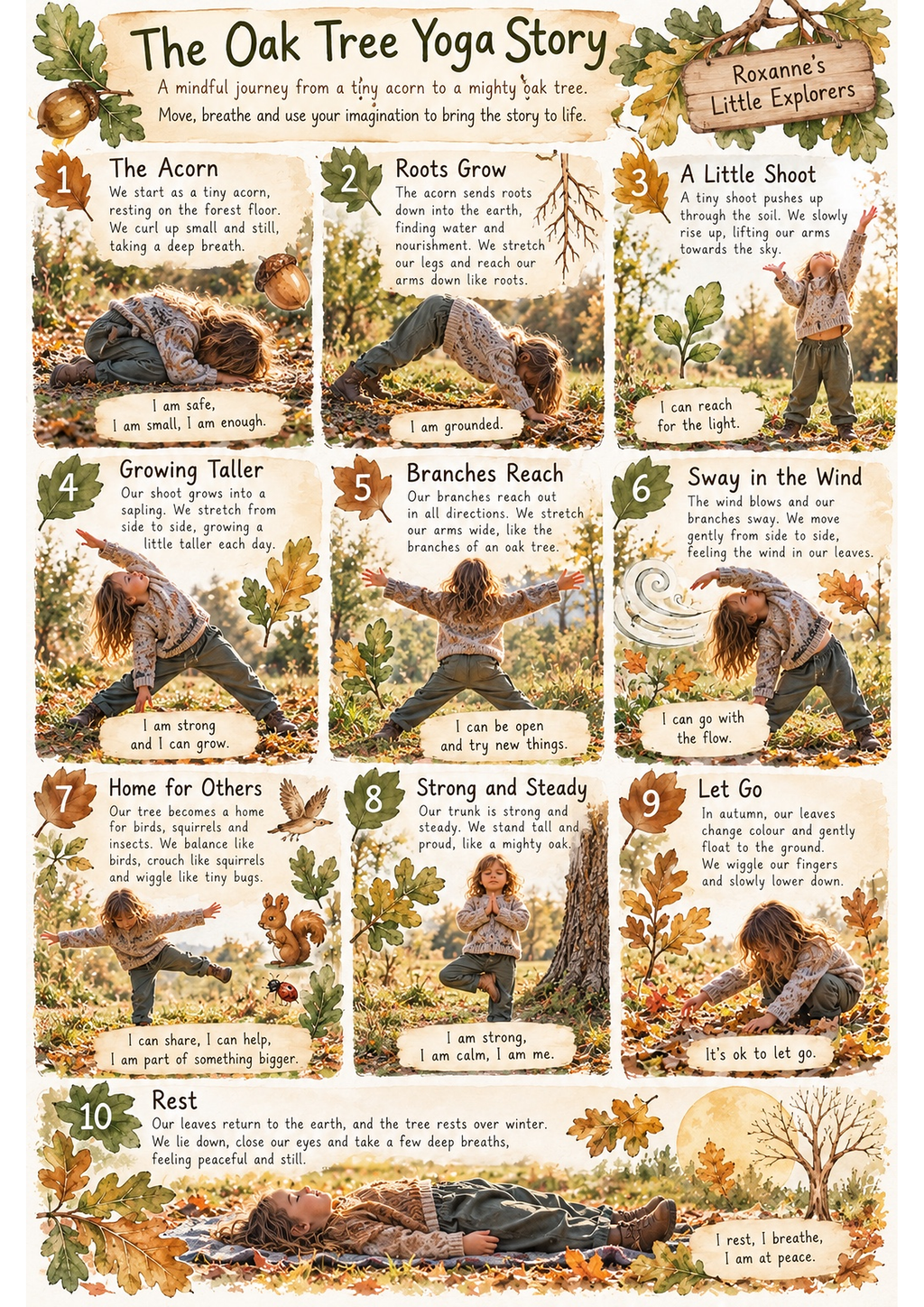 The Oak Tree Mini Printable Pack | Nature Activities, EYFS Learning & Woodland Play