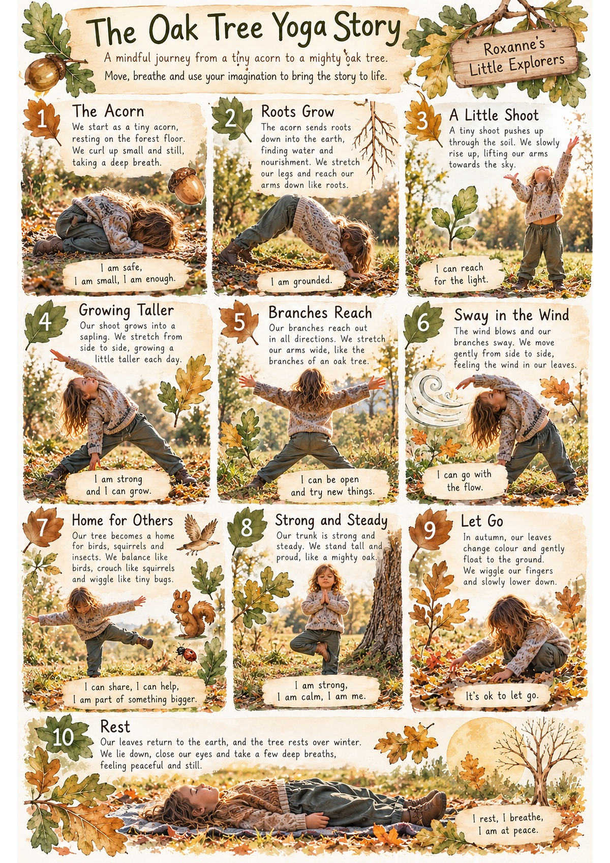 The Oak Tree Mini Printable Pack | Nature Activities, EYFS Learning & Woodland Play